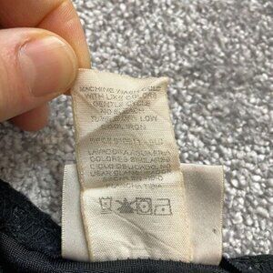 Kathie Lee Blouse Shirt Top Womens 18W / 20W Black Short Sleeve Floral Vintage